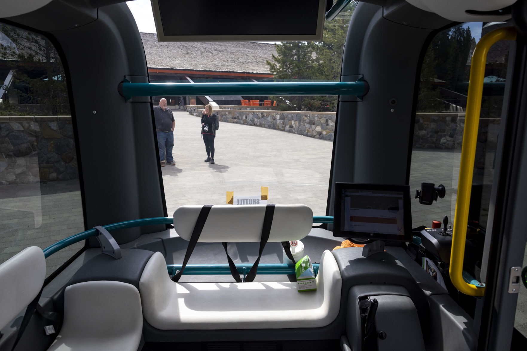 Yellowstone electric automated shuttles